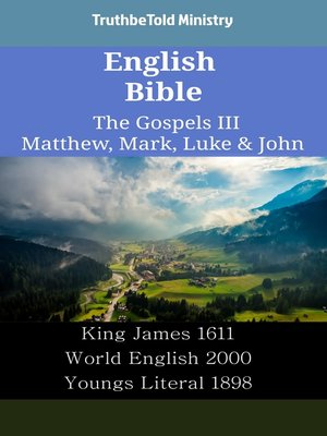 cover image of English Bible--The Gospels III--Matthew, Mark, Luke & John